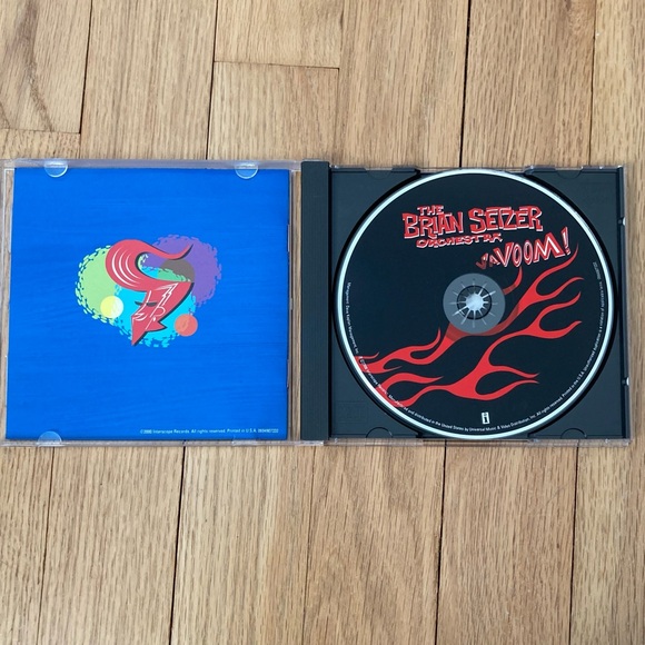 Vintage Music CD Brian Setzer Orchestra Vavoom, 2000, used. - Picture 4 of 4